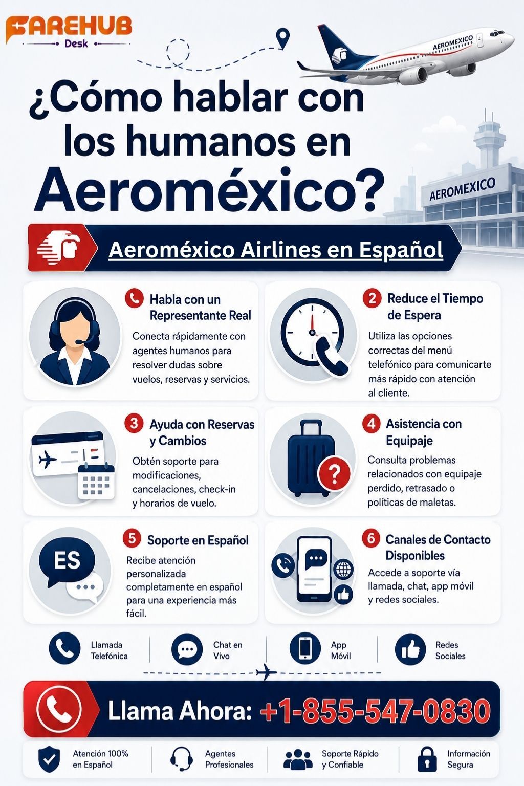 Aeroméxico Airlines en Español